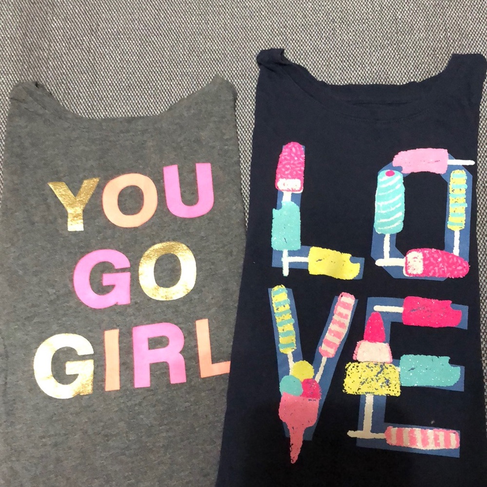 Bundle of 2 Gap Kids Graphic T-Shirts